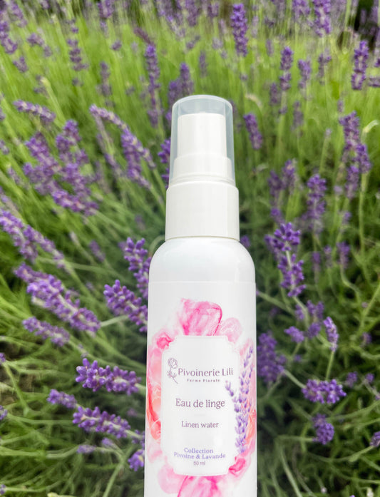 Eau de linge- Pivoine