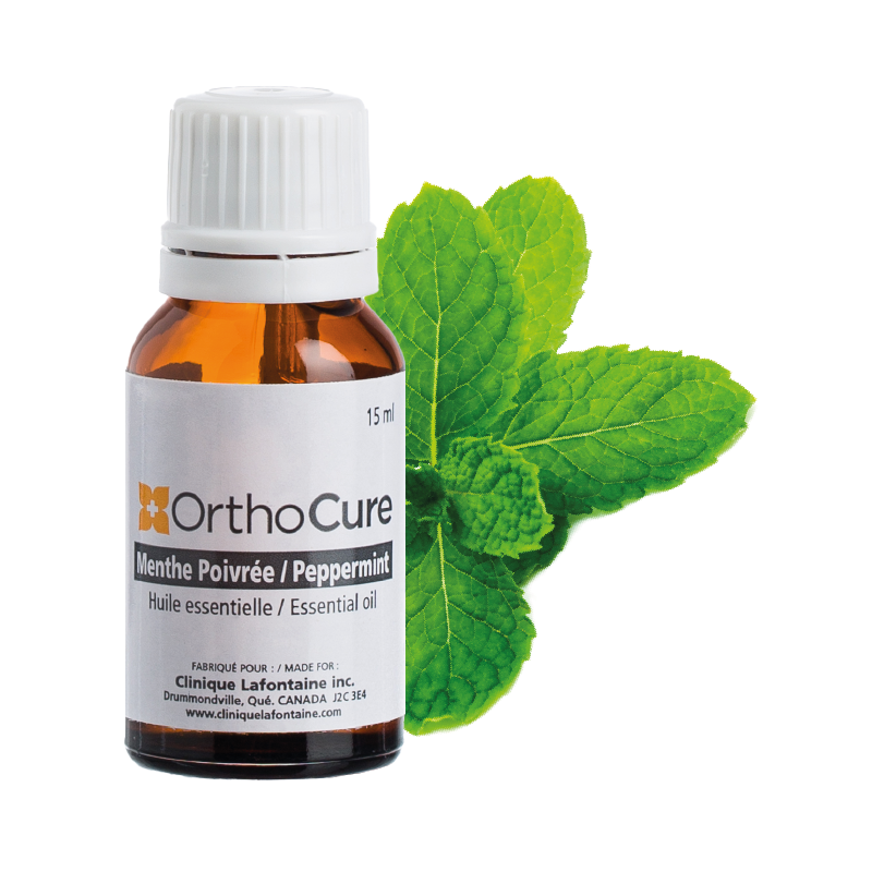 Huile essentielle de menthe poivrée